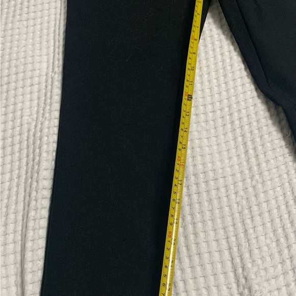 Kate Spade Classic Black Pants Blaze a Trail Elastic Waist Legging Cropp Sz4 - Picture 9 of 12
